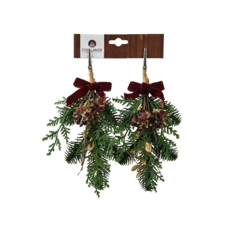 PICK MOLLETTA VELLUTO FOGLIE ORTENSIA H.24